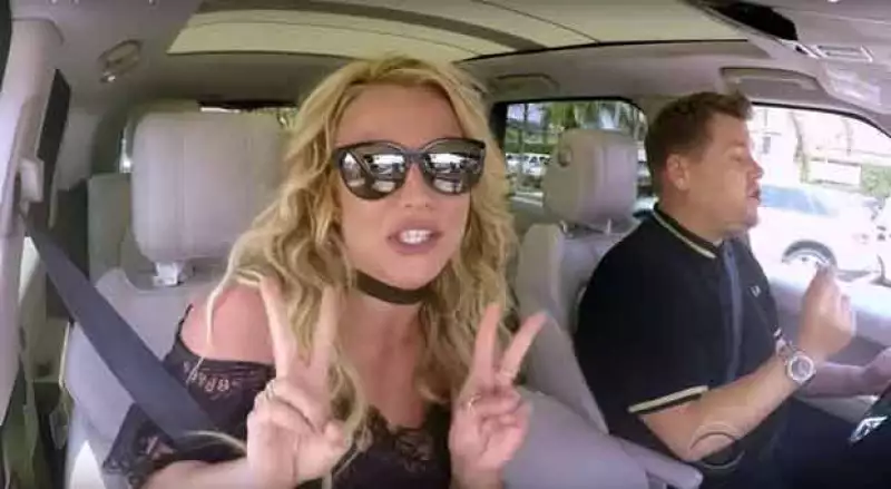 Fue el turno de Britney Spears de hacer carpool kareoke al lado de James Corden y el resultado fue simplemente imperdible.