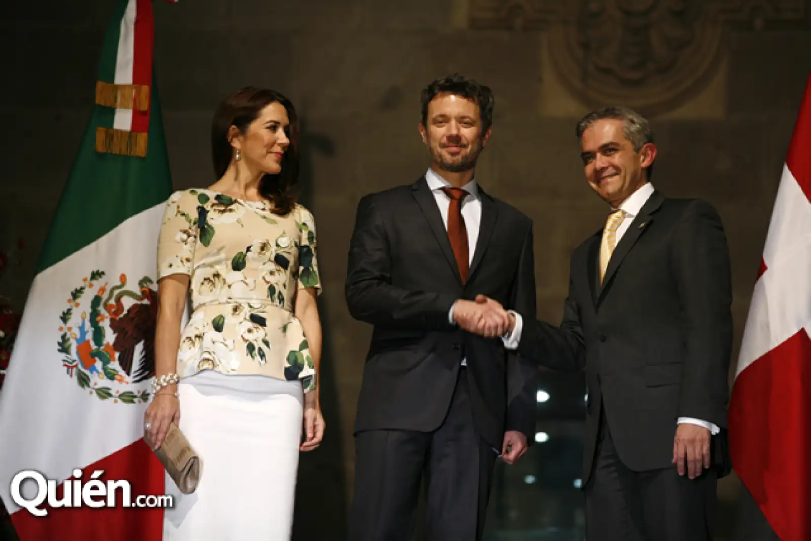 Sus Altezas Reales Federico y Mary de Dinamarca,Miguél Ángel Mancera
