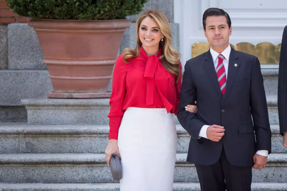 Angelica Rivera y Enrique Peña Nieto 