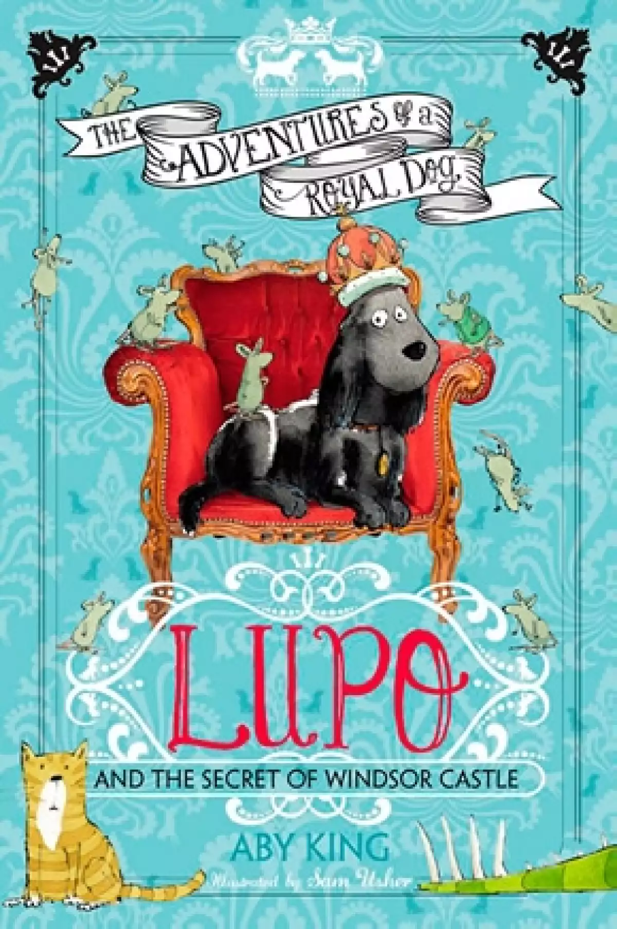 Este es la portada del cuento de Lupo.