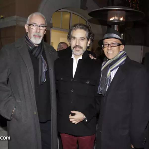 Santiago Espinoza, Jorge María y Óscar Román