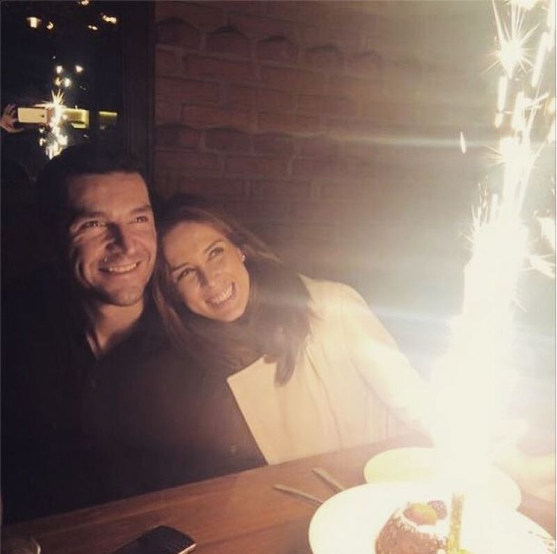La conductora celebró su cumpleaños junto a su familia.