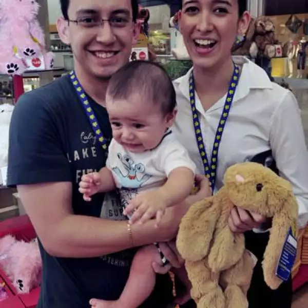 Yehudi Tolentino,Iker Lionel Hernández y María Mena