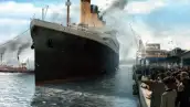 Escena de la película Titanic