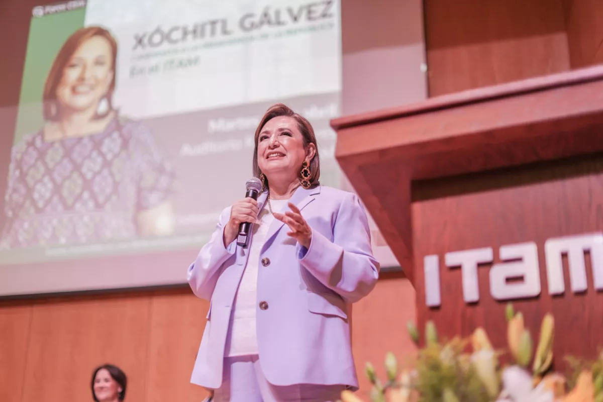 Xochitl Gálvez en el ITAM