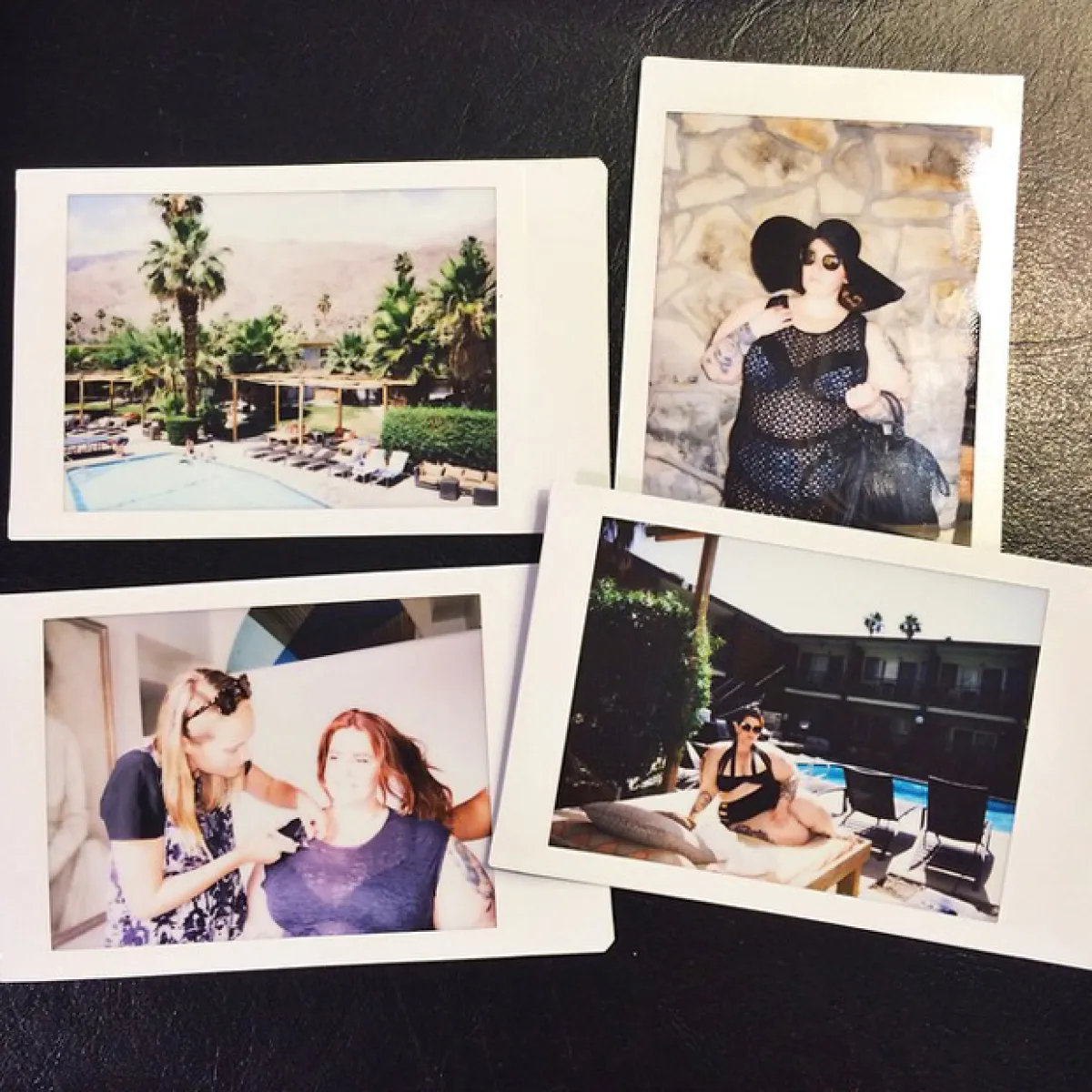 En su cuenta de Instagram compartió algunas partes de la sesión de fotos que tuvo con la publicación en Palm Springs, California.