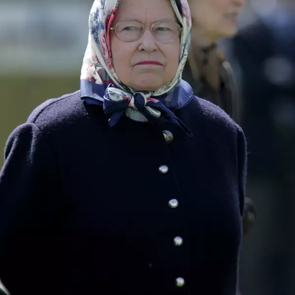 QUEEN ELIZABETH II TOURING THE WINDSOR HORSE SHOW, WINDSOR, BRITAIN - 12 MAY 2005