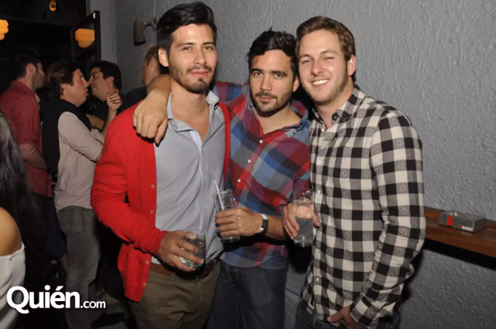 Bruno Misael, Ernesto Salana y Humberto Moro