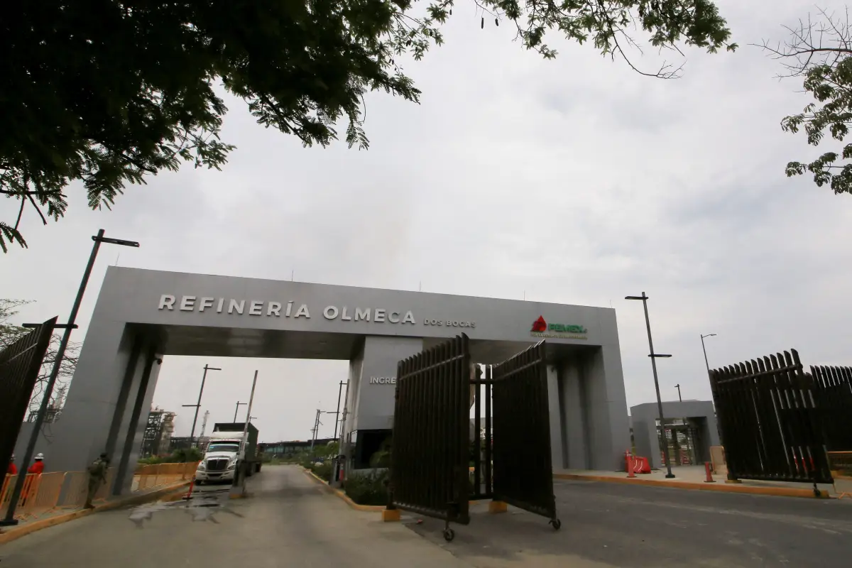 refineria dos bocas produccion