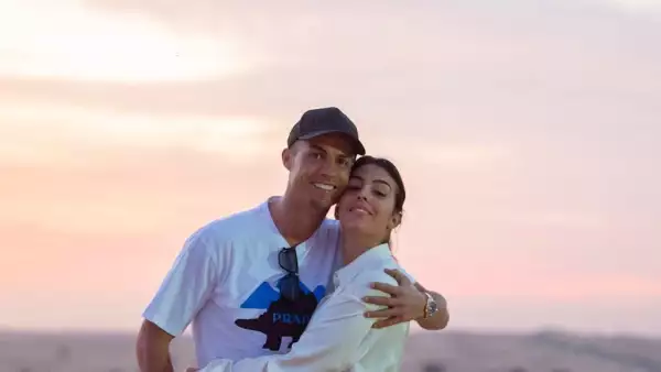 Gerogina Rodríguez y Cristiano Ronaldo