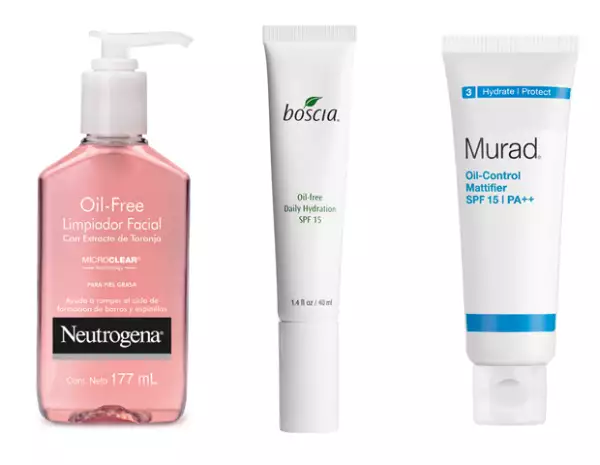 Para piel grasa, recomendamos estos productos.