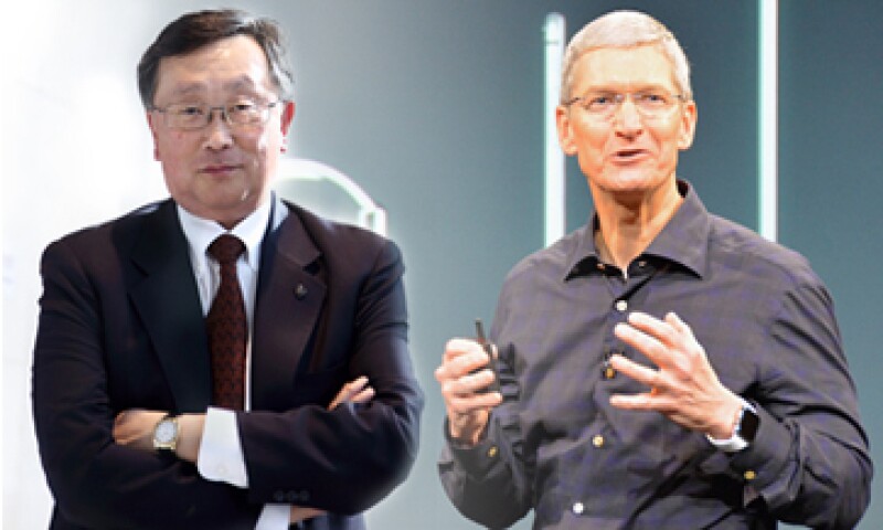 Cook ha logrado superar la sombra de Steve Jobs y Chen la mala reputación de BlackBerry. (Foto: Especial)