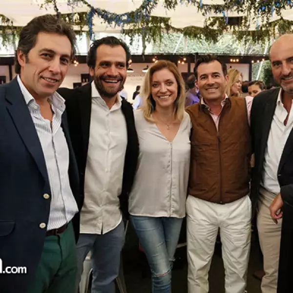 Luis Domínguez, José Luis de la Plaza, Andrea Sánchez y Javier Benavente y Javier Reza