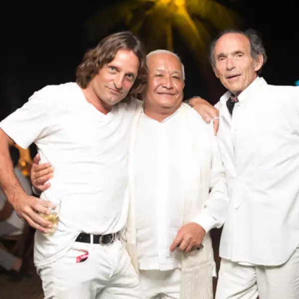 Andrea Vianini, Andrés Yang y Alberto Ardisone