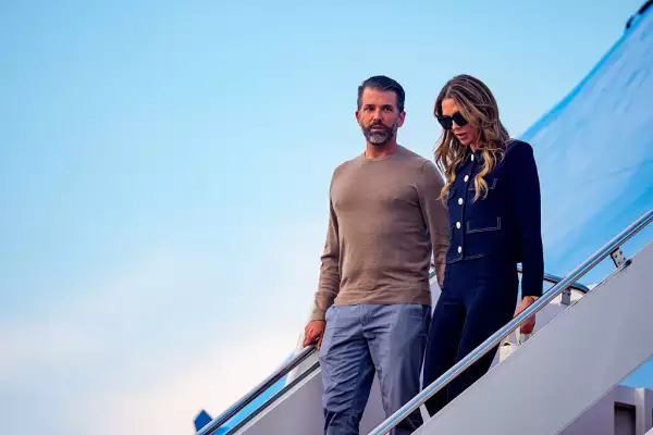 Donald Trump Jr. y Bettina Anderson