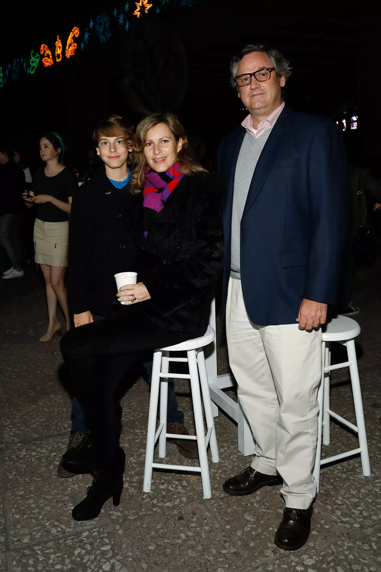 Evento de Lacoste -Una noche navideña bajo la Torre Eiffel