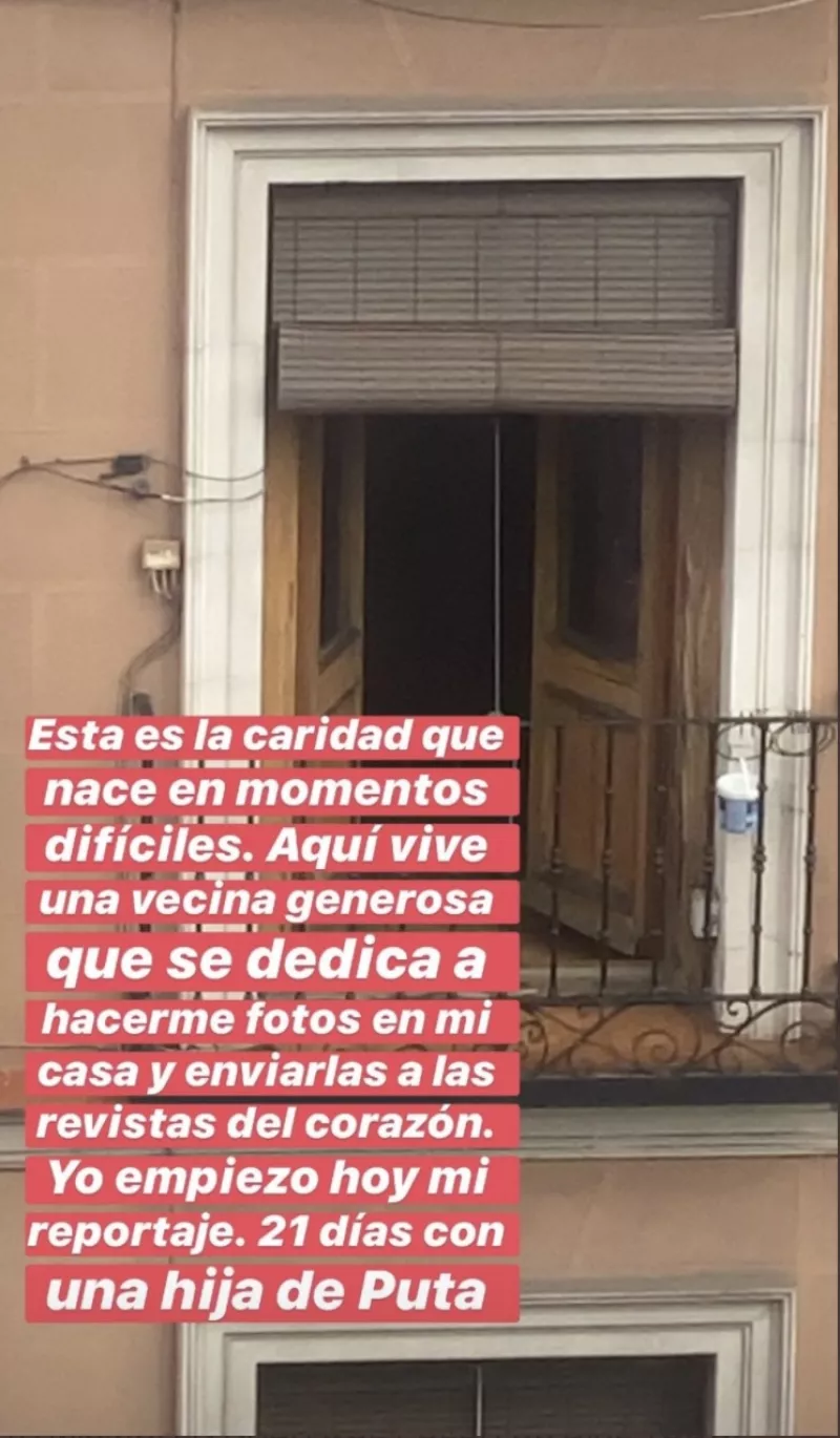 Instagram de Jaime Lorente