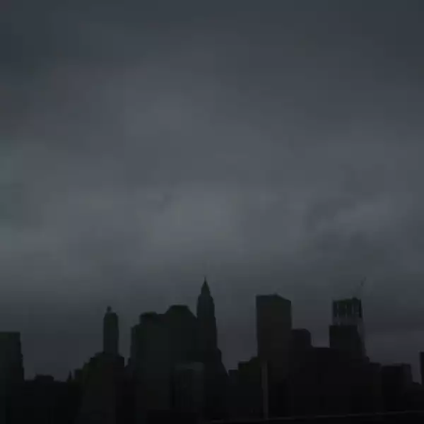 cielo de manhattan al amanecer