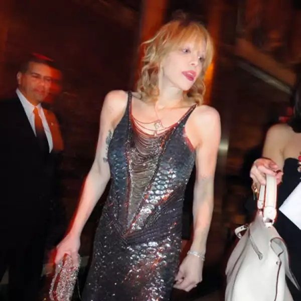 Courtney Love fue invitada a la fiesta llevada a cabo en el Cipriani.