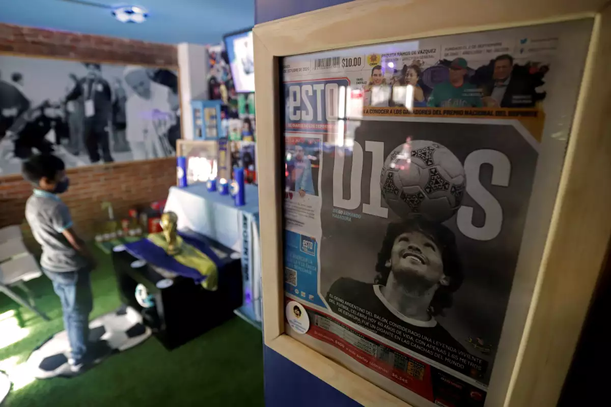 Primera Iglesia Maradoniana en México se hospeda en central estado de Puebla