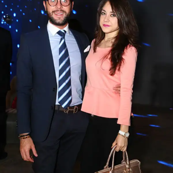 Alejandro de la Peña y Valentina Filiberti