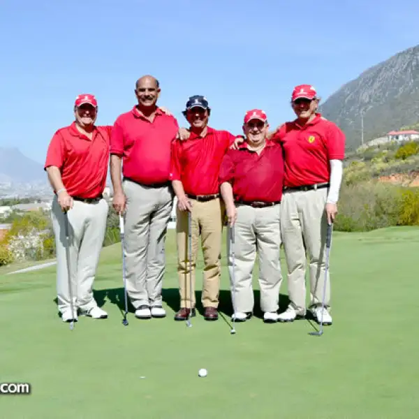 Emilio Porte, José Luis Samar, Alfonso Domene, José Adrián González y Raúl Hinojosa