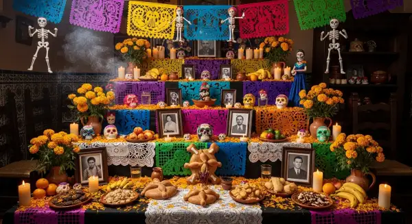 ¿Cuándo se quita la ofrenda de Día de Muertos y qué hacer con la comida del altar? 