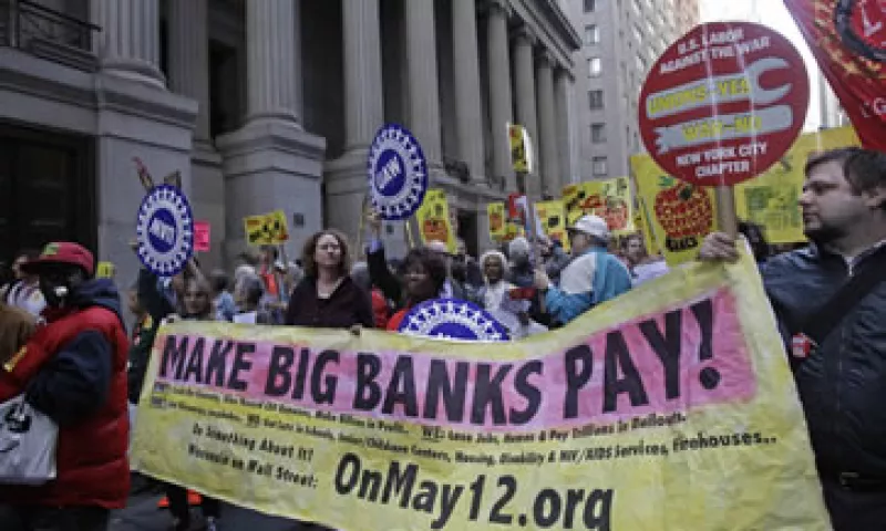 Las protestas fueron organizadas por la Fundación AdbustersMedia. (Foto: AP)