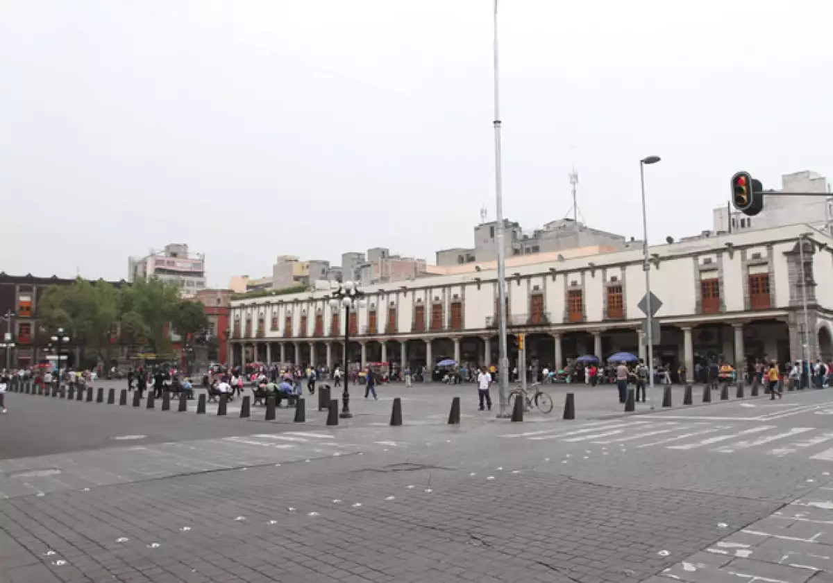 Espacio Púiblico Ciudad de México Santo Domingo