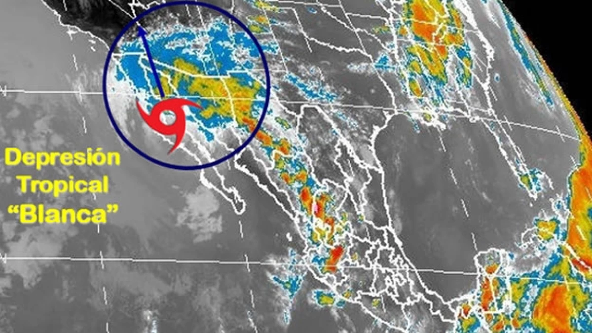 Se prevé potencial de lluvias puntualmente intensas (75 a 50 milímetros) en Sinaloa, Chihuahua y el sur de Baja California