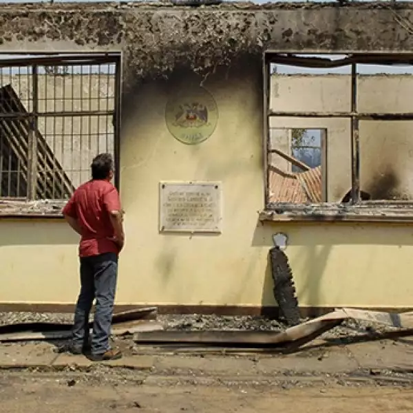 incendio, patagonia, fuego, desastre