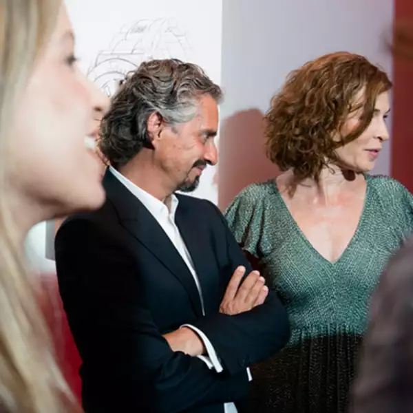 Miguel Ángel Aragonés y Ana Aragonés.