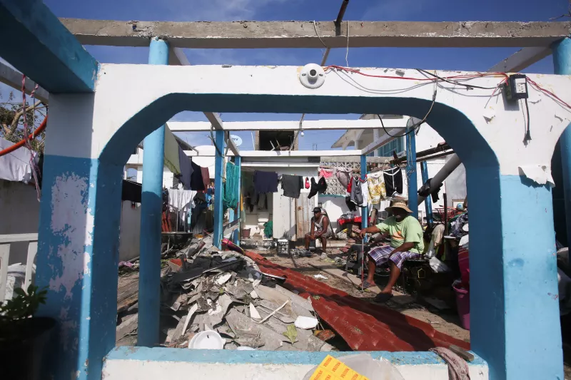 Aftermath of Hurricane Otis