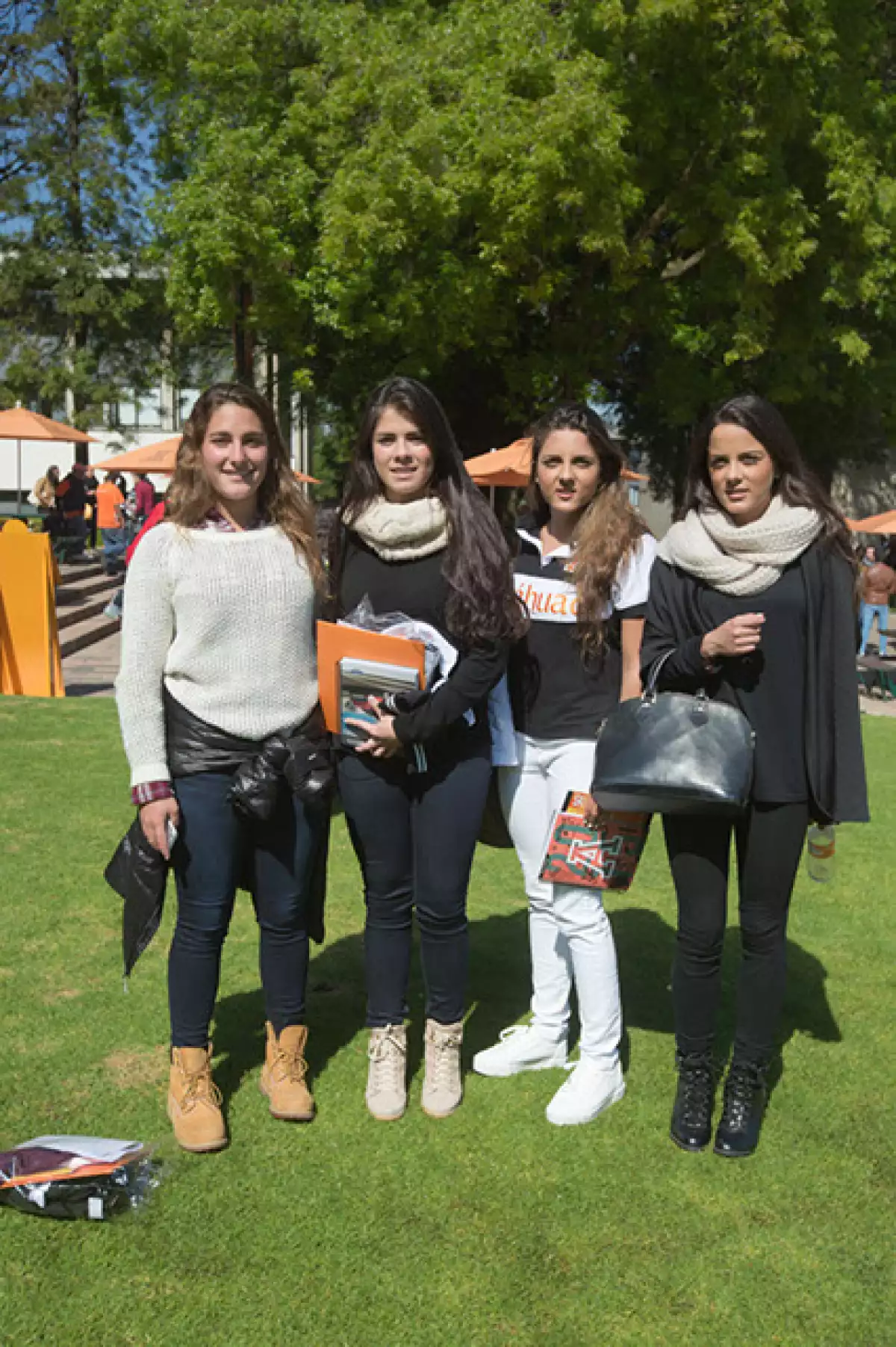 Natalie Nakash, Paulina Peña, Lorel y Andrea Mendiolea