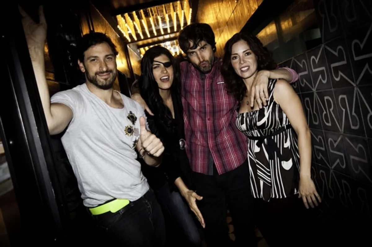 Leo Gaetani, Sonia Velásquez, Benny Ibarra, Isadora González.