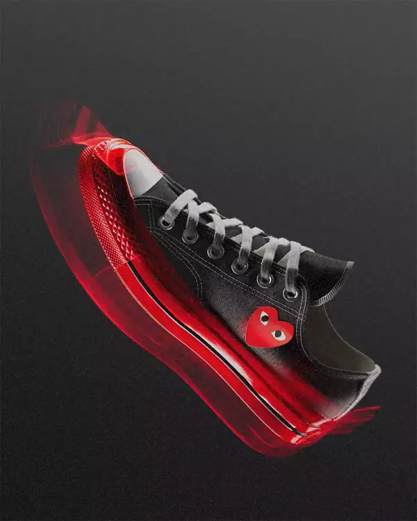 converse comme garcons