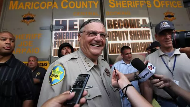 joe arpaio amenaza