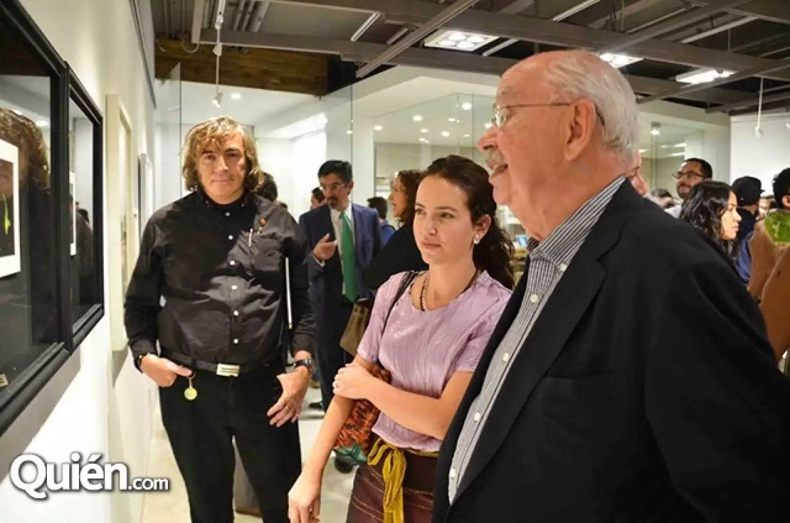 Luis Miranda,Adriana y Luis Paredes.