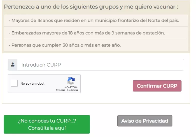 como sacar la curp gratis por internet