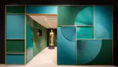 foto de la entrada al greenroom de los oscar presentado por rolex