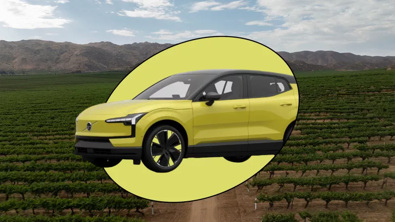 Volvo EX30 Valle de Guadalupe