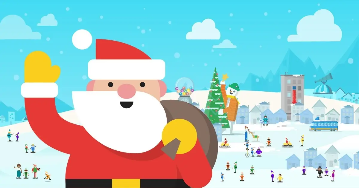 Recorrido de Santa Claus 2024 en vivo: Sigue dónde va Santa en el Google Tracker 