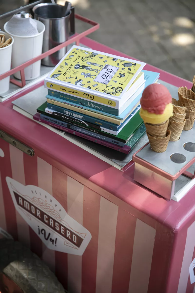 9 libros infantiles.