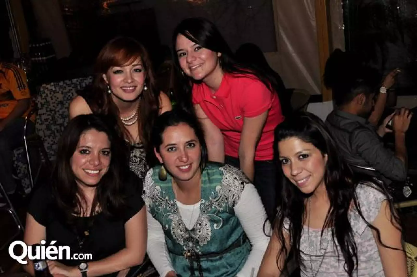 Alicia Durán,Aida Villanueva,Cynthía Ortíz,Bárbara Salinas y Paulina Bravo