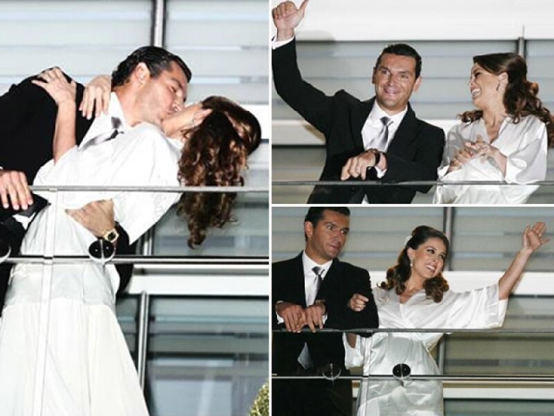 El pasado fin de semana, Jacky y Martin se casaron por el civil. En octubre se casarán por la iglesia.