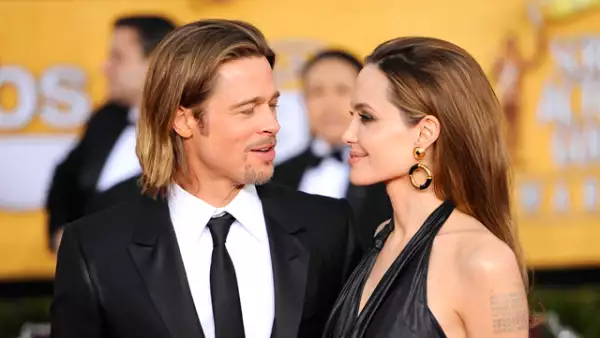 Brad Pitt y Angelina Jolie.