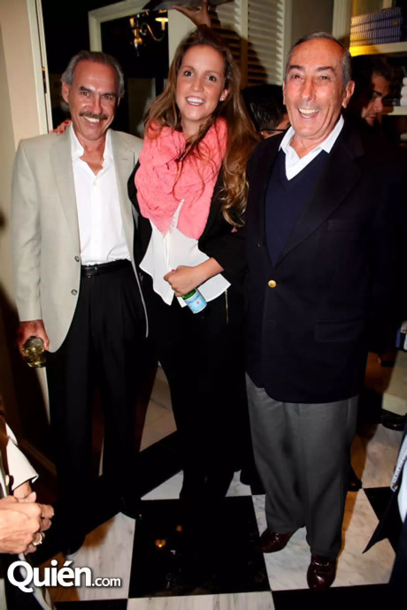 Rogelio Igartúa,María Torres y Alfredo Solórzano