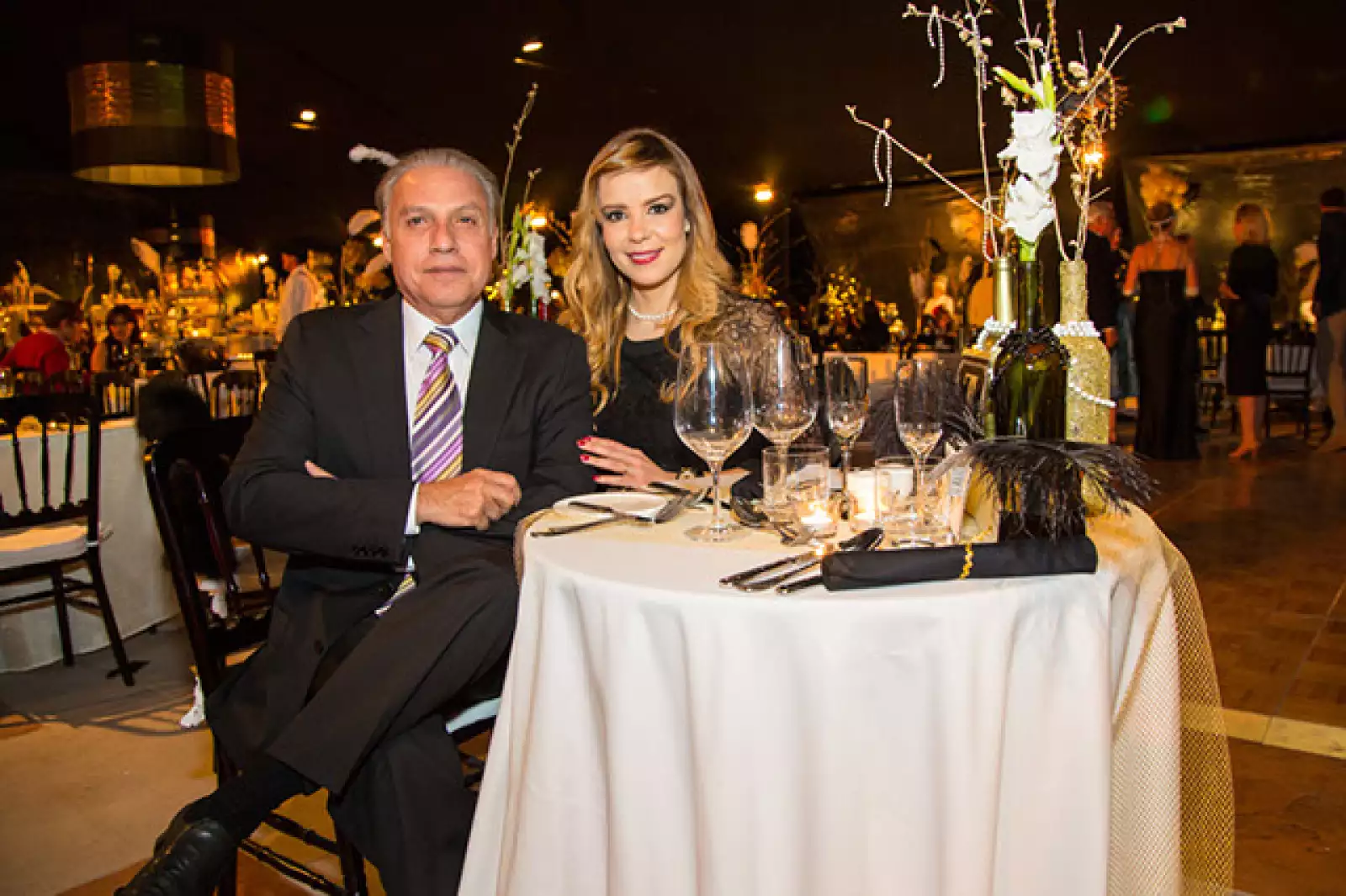Sr. Abelardo Salas y Sra. Lorena Rocha de Salas