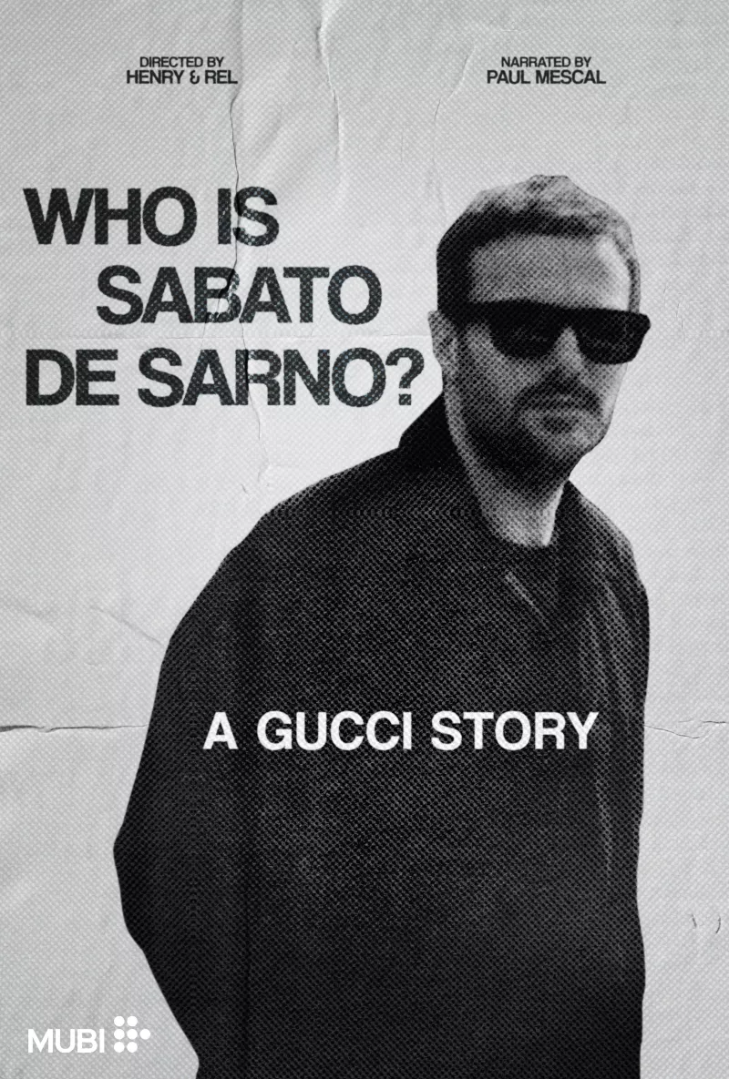 MUBI anuncia el estreno de un documental de Sabato de Sarno en Gucci