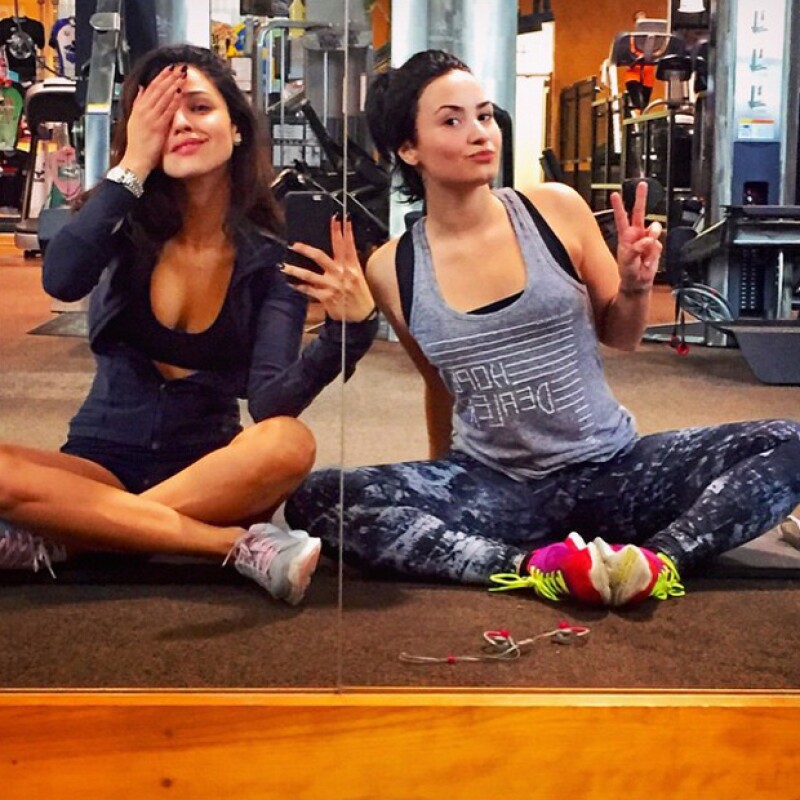 En una ocasión Demi Lovato aseguró que Eiza es para ella una gran amiga.